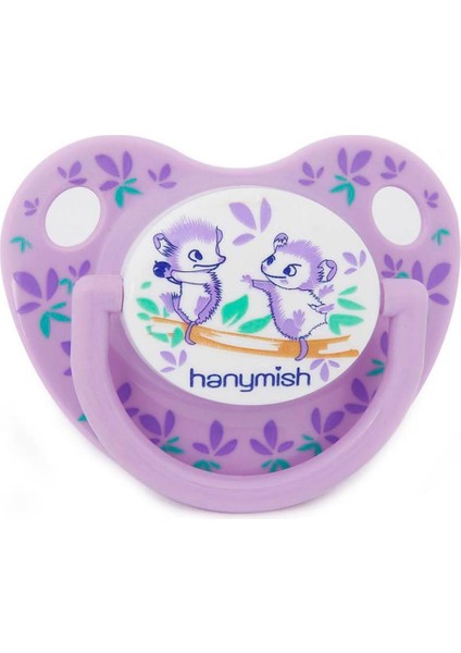 HanymishTiny Silikon Damaklı Emzik No: 1 Mor