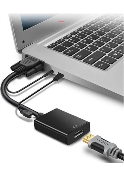 Ses Destekli VGA To HDMI Kablo fırsatları
