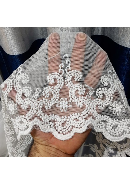 Issa Tül Perde Grek Etek Desenli F Sık Pile 1 E 3 indirimleri