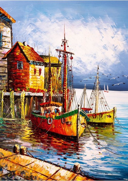 Art Puzzle Turuncu Liman 500 Parça Puzzle