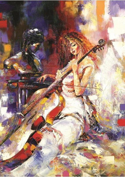 Art Puzzle Cellist 500 Parça Puzzle