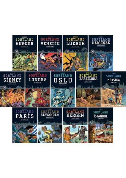 Sanat Dedektifleri 13 Kitap Set / Björn Sortland