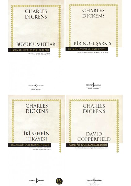 Büyük Umutlar - Bir Noel Şarkısı - İki Şehrin Hikayesi - David Copperfield - Charles Dickens