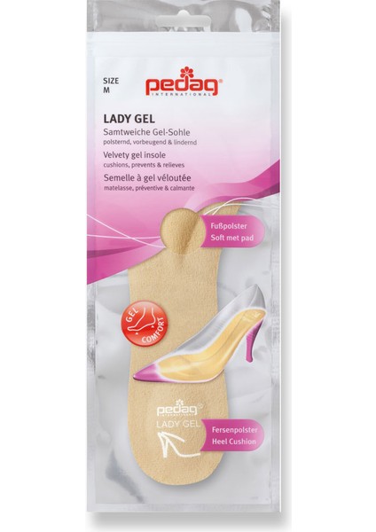 182 Pedag Lady Jel Tabanlık M