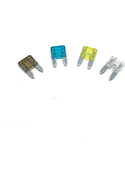 Mini Bıçak Sigorta Karışık Renklerde 10'lu