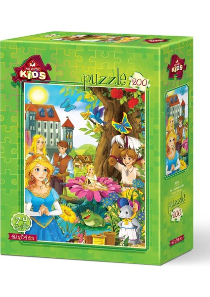 Art Çocuk Puzzle Masal Şatosu 200 Parça Puzzle