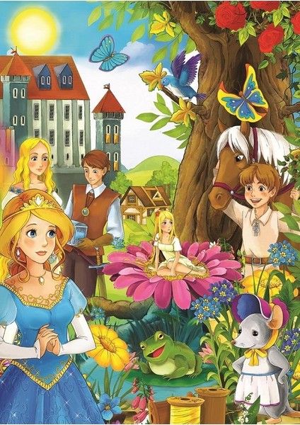 Art Çocuk Puzzle Masal Şatosu 200 Parça Puzzle