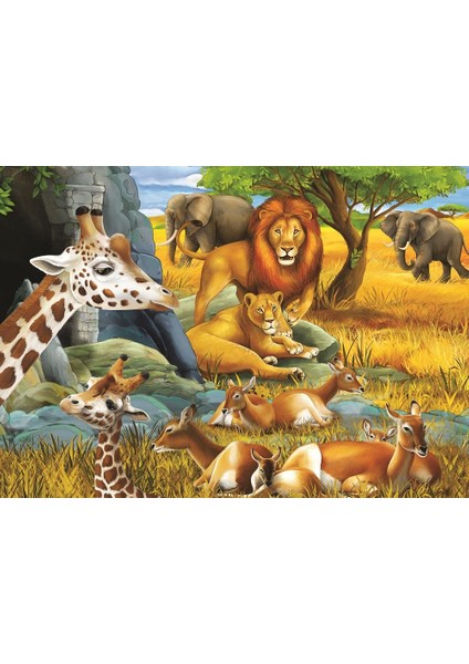 Art Çocuk Puzzle Orman Hayvanları 200 Parça Puzzle
