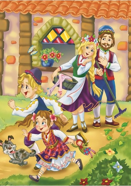 Art Çocuk Puzzle Mutlu Aile 150 Parça Puzzle