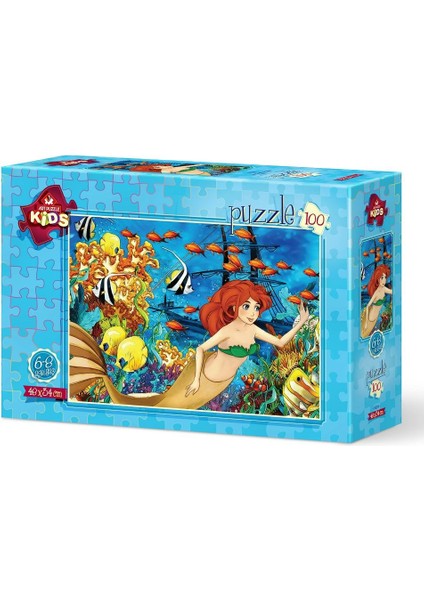 Art Puzzle Art Çocuk Puzzle Batık Gemi 100 Parça Puzzle