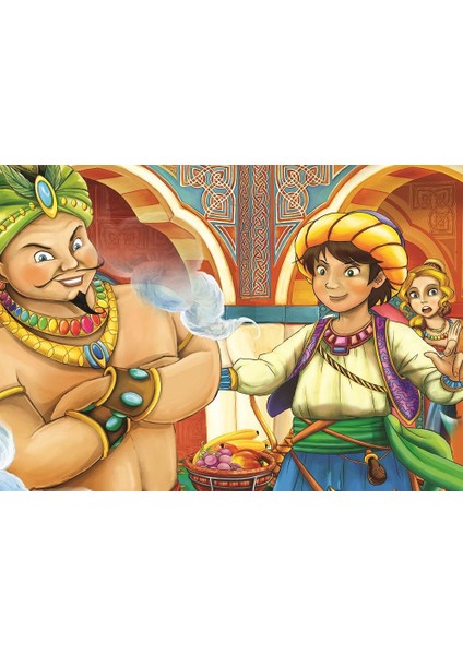 Art Çocuk Puzzle Sihirli Lamba 2X100 Parça Puzzle