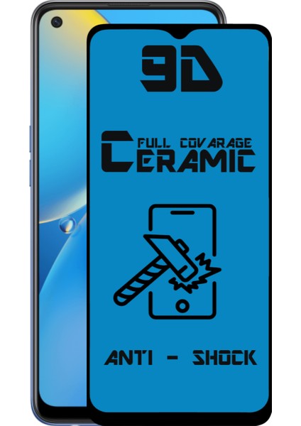 Oppo A74 4g Tam Kaplayan Seramik Nano Esnek Ekran Koruyucu