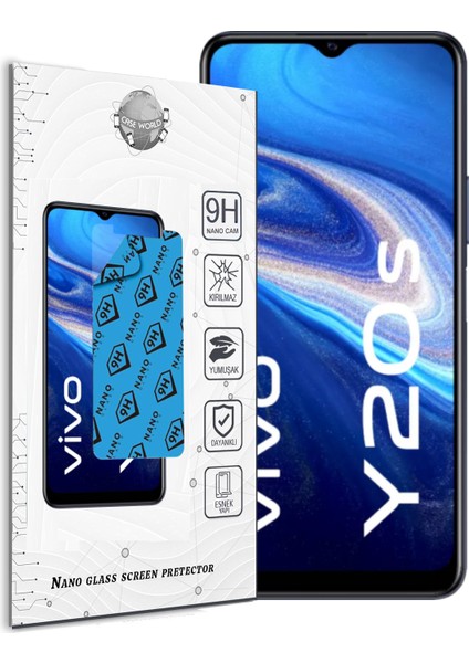 Vivo Y20S Nano Ekran Koruyucu Kırılmaz Esnek Cam fiyatları