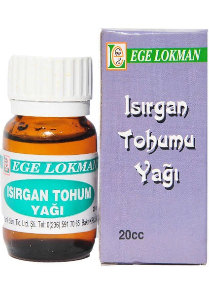 Isırgan Tohumu Yağı 20 cc