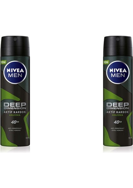 Men Deodorant Deep Dimension Amazonia 2li