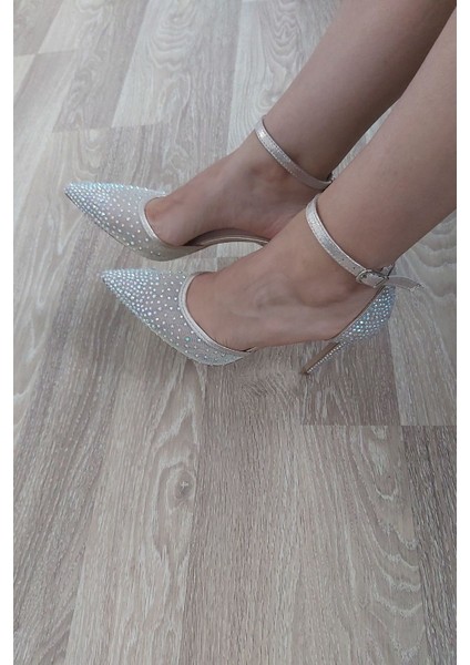Kadın 10 cm Stiletto Topuklu Abiye Ayakkabı Şık Gece Kullanımı için Özel Tasarım fiyatları