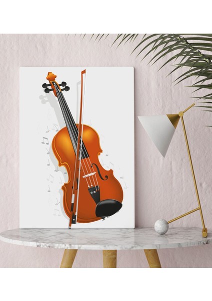 Bk Gift Keman Tasarımlı Kanvas Tablo 30X50CM-1