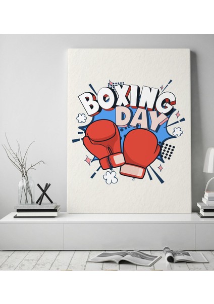 Bk Gift Boxing Day Tasarımlı Kanvas Tablo 50X70CM-1