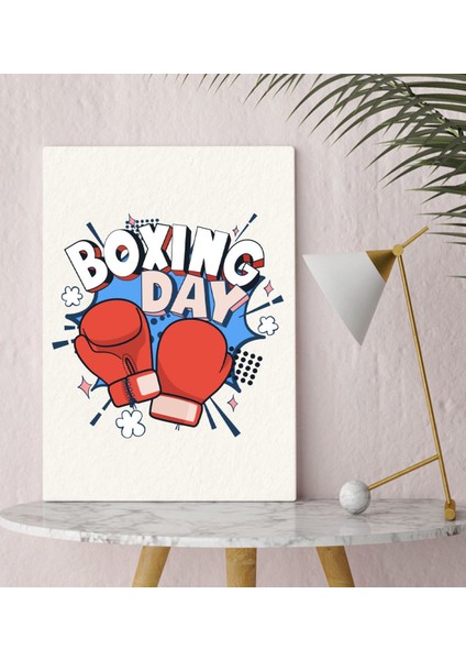 Bk Gift Boxing Day Tasarımlı Kanvas Tablo 30X50CM-1