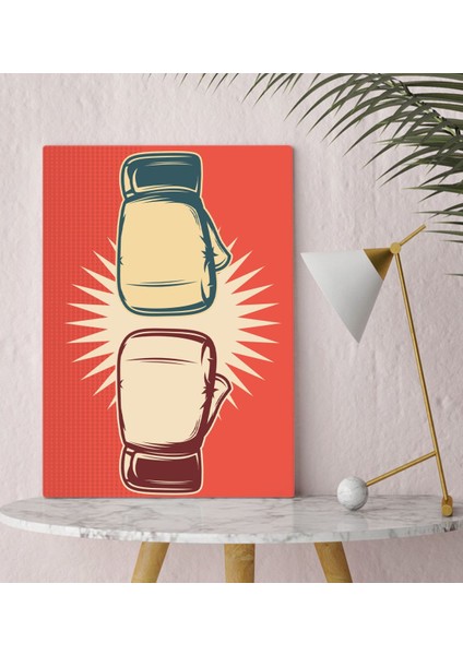 Bk Gift Boks Eldiveni Tasarımlı Kanvas Tablo 30X50CM-2
