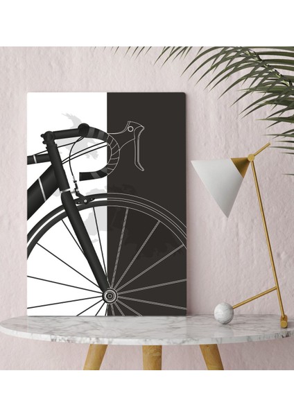 Bk Gift Bisiklet Tasarımlı Kanvas Tablo 30X50CM-1