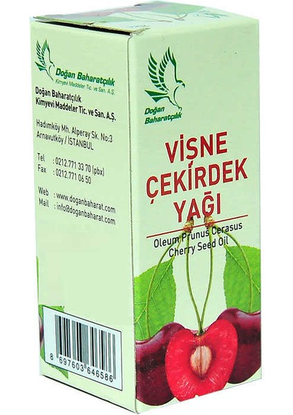 Vişne Çekirdeği Yağı 20 cc