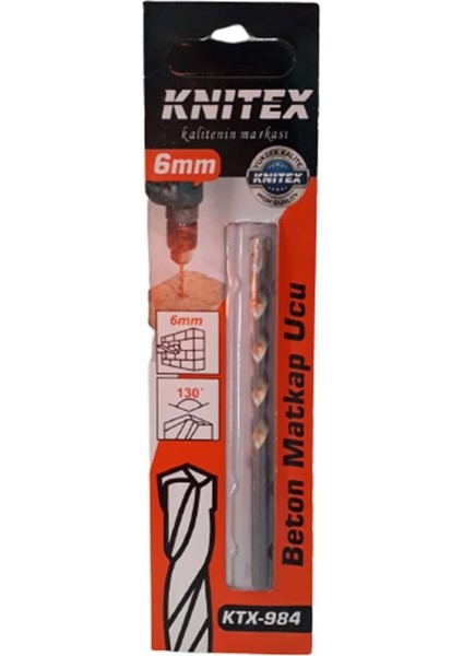 Matkap Ucu 6mm KTX984