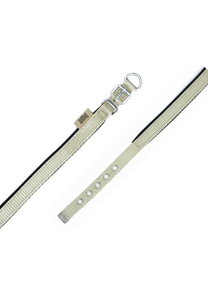 Softlu Köpek Boyun Tasması 2 cm x 45 cm Haki