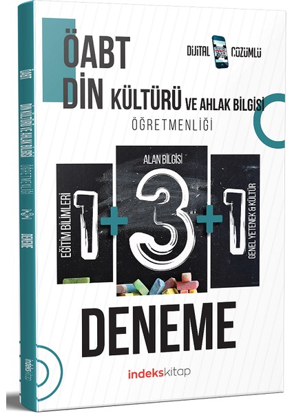 ÖABT Din Kültürü Öğretmenliği 5 Deneme Dijital Çözümlü 2021