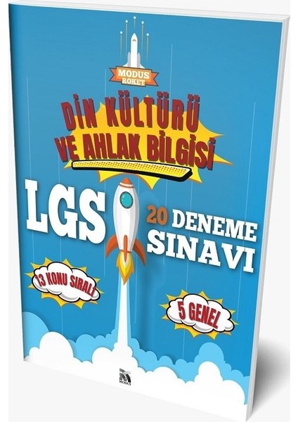 8. Sınıf LGS Din Kültürü ve Ahlak Bilgisi Roket 20 Deneme