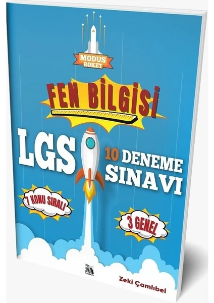 Modus Yayınları 8. Sınıf LGS Fen Bilgisi Roket 10 Deneme