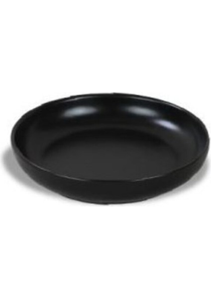 Mat Siyah Tabak 22 cm 6'lı modelleri