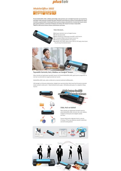 MobileOffice S602 A6 Kartvizit Fotoğraf Tarayıcı fırsatları