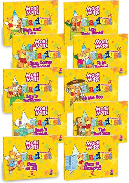 More&more English Preschool Level 2 Stardust Stories (10 Hikaye) Okulöncesi