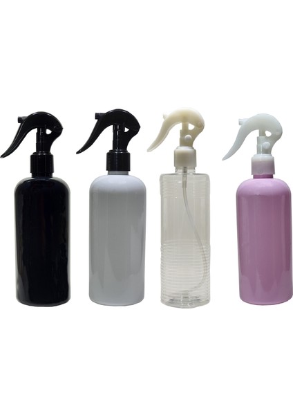 Boş Pet Şişe 400 ml + Valf Takım 4'lü