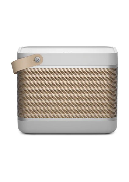 Beolit 20 360° Ses Performansı, 8 Saat Pil Ömrü, Kablosuz Telefon Şarj Yüzeyi, Taşınabilir Hi-Fi Bluetooth Hoparlör – Gri