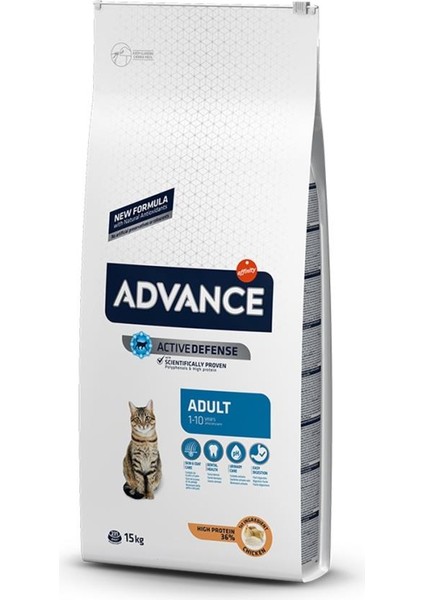 Melek Store  Advance Tavuklu ve Pirinçli 15 kg Yetişkin Kedi Maması