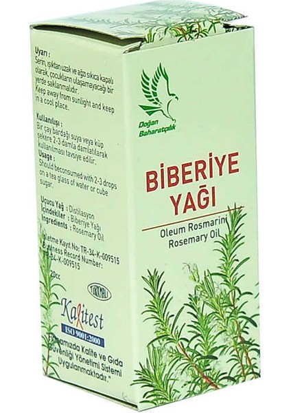 Biberiye Yağı 20 cc