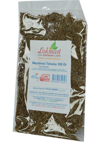 Doğal Maydanoz Tohumu 100 gr Paket modelleri