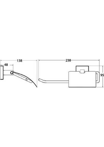 Aksu Kapaklı Kağıt Havluluk-Krom fiyatları