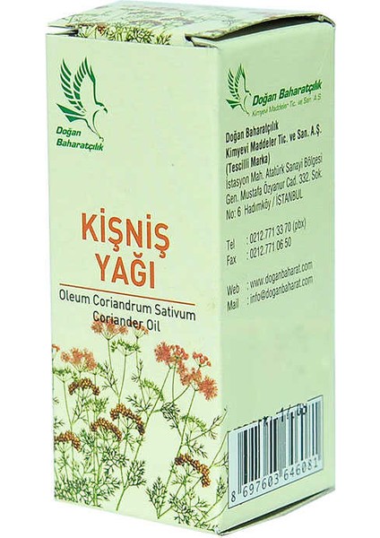 Melek Store  Kişniş Yağı 20 cc