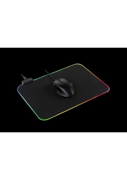 Lmp-25 30X25X04CM Rgb Işıklı Oyuncu Mouse Pad