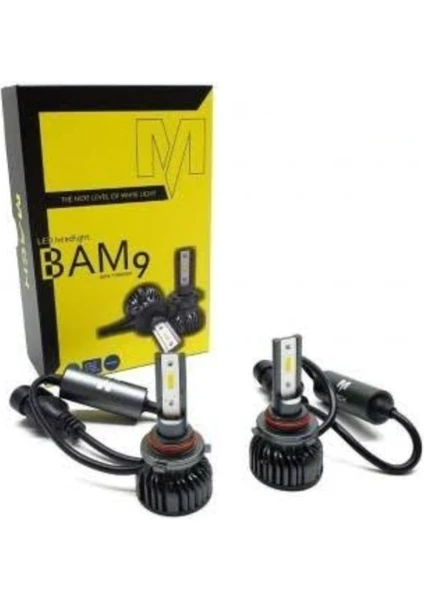 Bam9 H11 Beyaz Led Xenon Far Ampul Şimşek Etkili