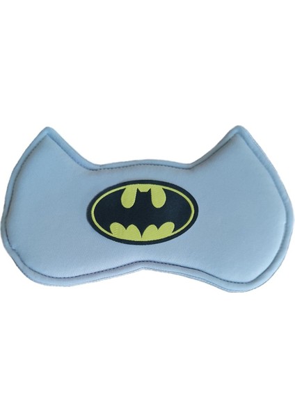 Batman Gri Renkli Uyku Maskesi | Uyku Bandı