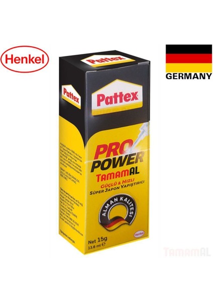 Pattex Pro Power Süper Yapıştırıcı 15 gr