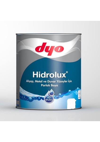 Hidrolüx 7,5 Litre Beyaz Su Bazlı Ahşap Metal Boyası