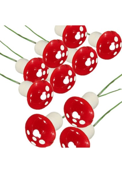 Yapay Mini SüS Mantarları, 1,50cm - 10 Adet