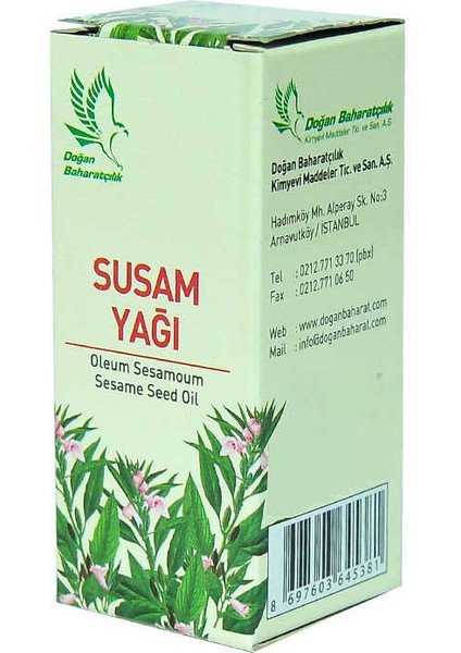 Melek Store  Susam Yağı 20 cc