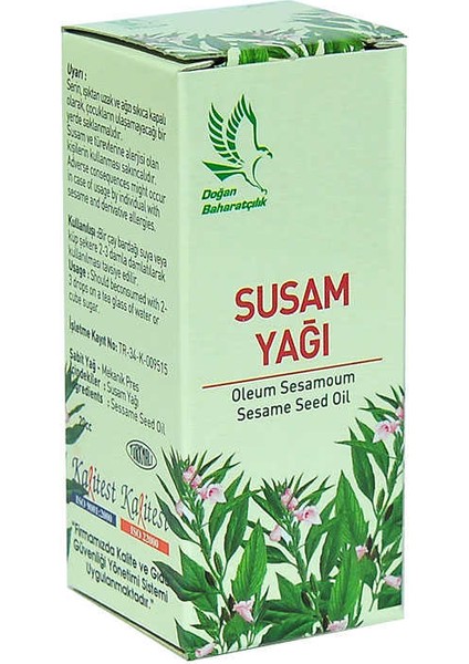 Melek Store  Susam Yağı 20 cc