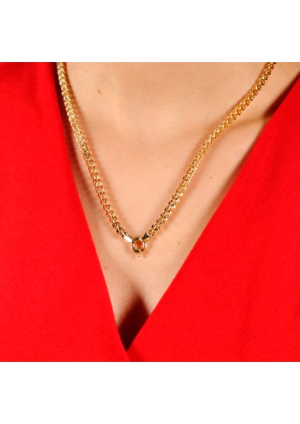 Adil Idil Kuyumculuk Pullu Kalın Zincir